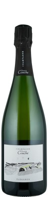 Champagne Vincent Couche Champagne brut nature (ohne Schwefelzugabe) Élégance  Biowein - FR-BIO-01