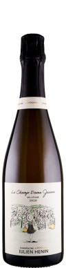 Champagne Julien Hénine Champagne Millésime Blanc de Blancs brut nature Le Champ Dame Jeanne 2020